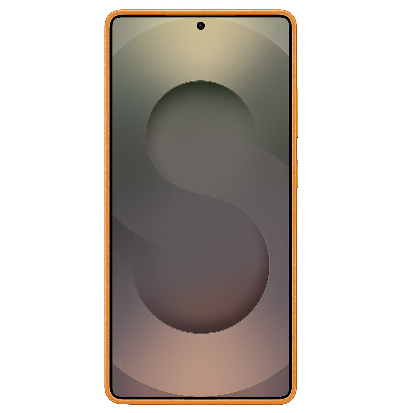 Samsung Galaxy S25 Ultra Leather Case, Kindsuit Leather Back Cover - Tan Brown